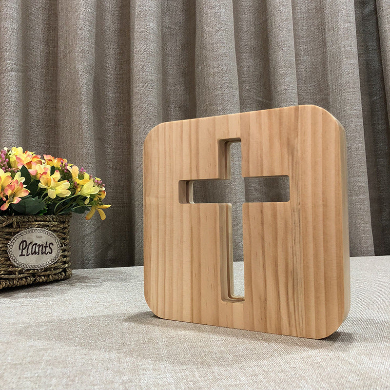Renvera Gracewood Cross Decor
