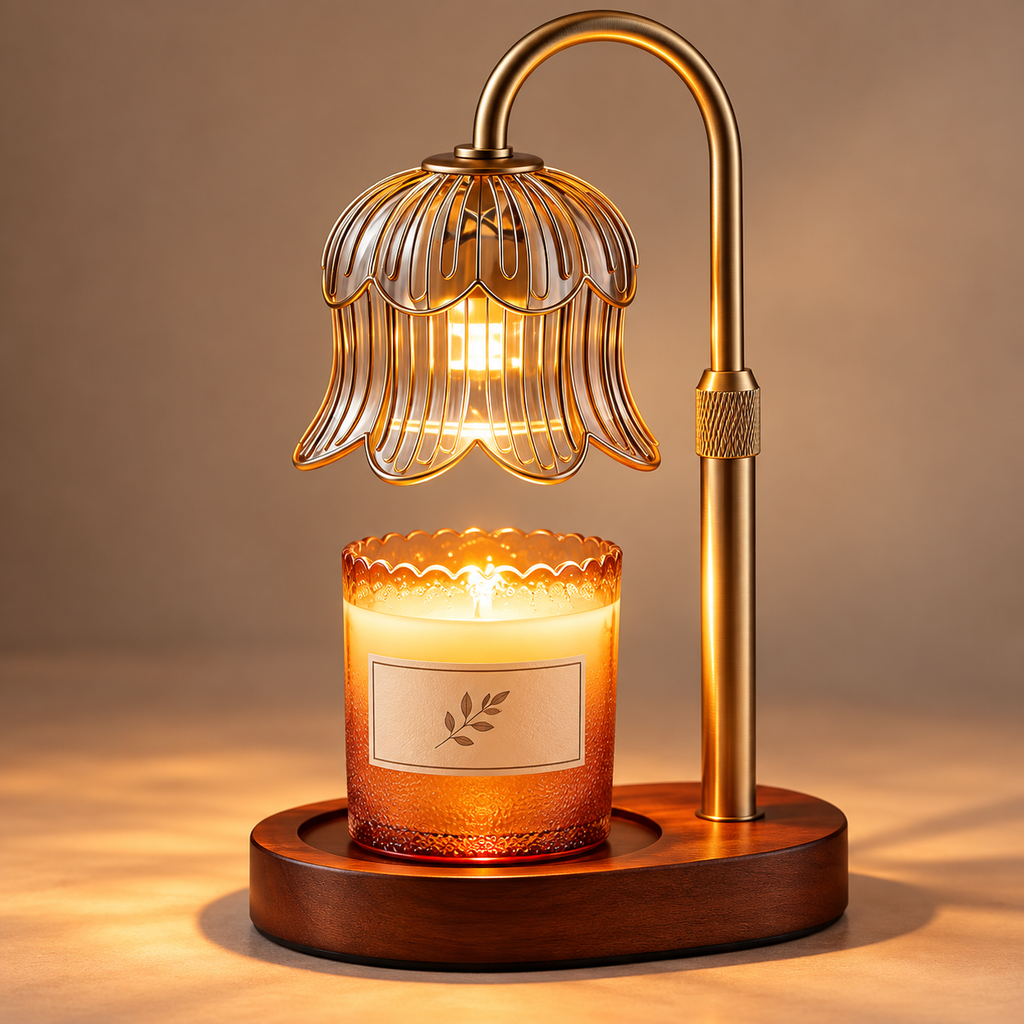 Renvera Lumora Candle Warmer Lamp With Timer & Brightness Control