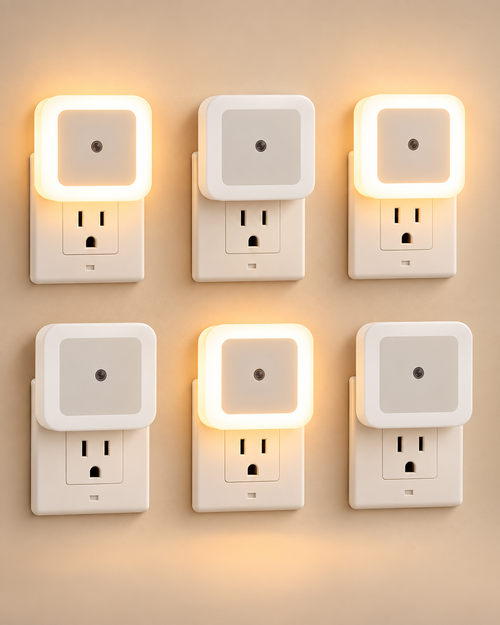 Renvera GlowSense Night Lights - 6 Pack