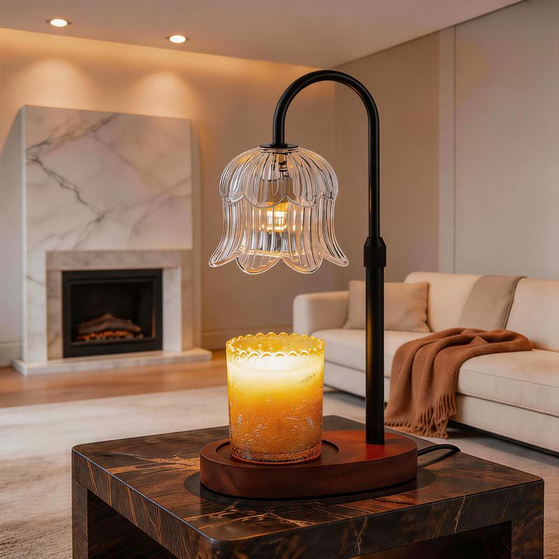 Renvera Lumora Candle Warmer Lamp With Timer & Brightness Control